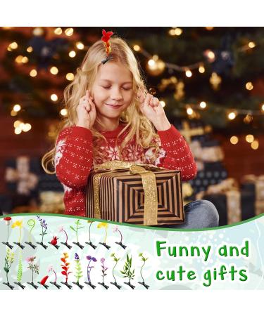 100 Pieces Bean Sprout Hair Clips Mixed Style Plant Hairpins Funny Plant Hairpins Hair Accessories for Women Girls Kids Home Party School - Buy Online on GoSupps.com