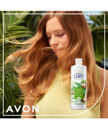 Avon Care Healthy Hydration 2-in-1 Shampoo & Conditioner with Aloe Vera & Macadamia Nut Oil - 1 Bottle - Buy Online on GoSupps.com