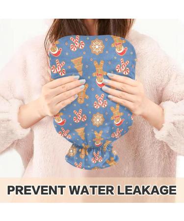Buy KCL Deci 2L Hot Water Bottle with Cover - Christmas Cake Man Design Foot Warmer & Pain Relief for Hot and Cold Therapy - Buy Online on GoSupps.com