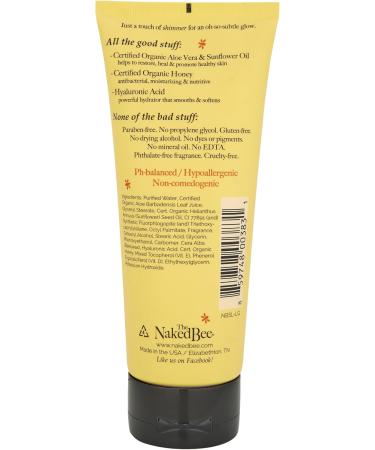 The Naked Bee Shimmering Orange Blossom Honey Hand & Body Lotion 6.7oz. Moisturising Body Lotion for Women. Shimmer Body Lotion Hydrating Skin Care. Moisturising Shimmer Body Lotion for Hydration. - Buy Online on GoSupps.com