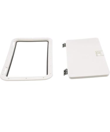 Seachoice 10 x 20 Stainless Steel Hatch with White Handle - Buy Online on GoSupps.com