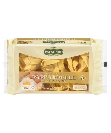 PAESE MIO Pasta Pappardelle Egg Nests 250 g (Pack of 1)