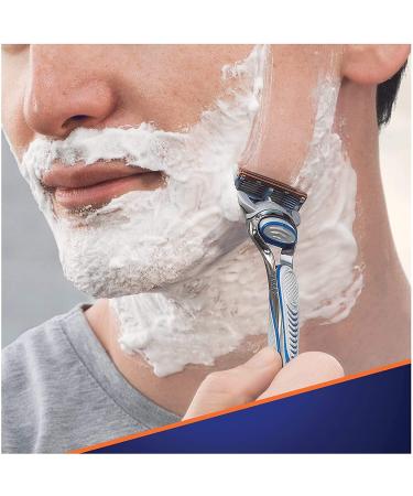 Gillette Fusion 5 Razors for Men - Ergonomic Grip + 4 Blades for a Smooth Close Shave - Buy Online on GoSupps.com