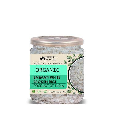 Blessfull Healing Organice BASMATI White Broken Rice 2 lb (907 Gram)