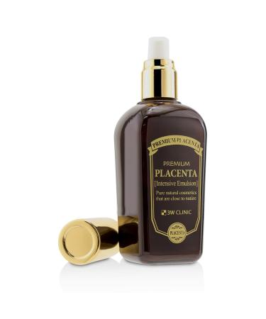 3W Clinic Korea Premium Placenta Age Repair Emulsion 145ml - Official Miss Korea Beauty Pageant Product | Anti-Aging Skincare - Buy Online on GoSupps.com