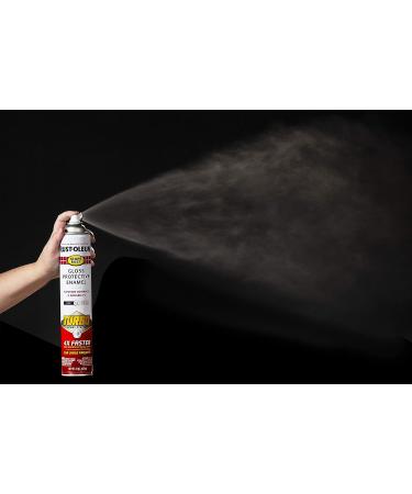 Rust-Oleum 334128 Stops Rust Turbo Spray Paint 24 oz - Gloss Black Finish - Buy Online on GoSupps.com