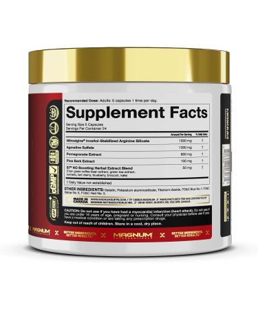 Volume Magnum Capsules - 120 Capsules - Buy Online on GoSupps.com