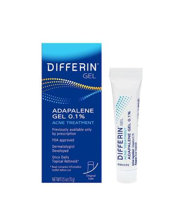Differin Adapalene Gel 0.1 % Acne Treatment 0.5 oz (15 g)