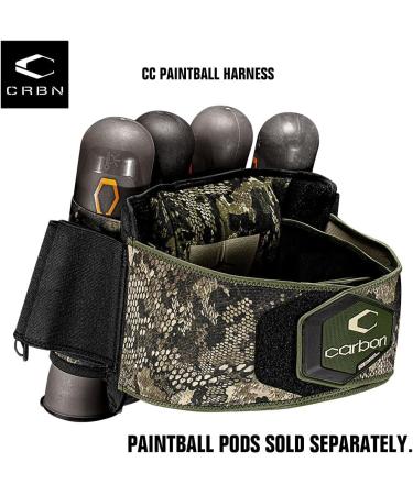Carbon Paintball CC Pod Harness Pack - 4+7 - Camo - Large/X-Large - Buy Online on GoSupps.com