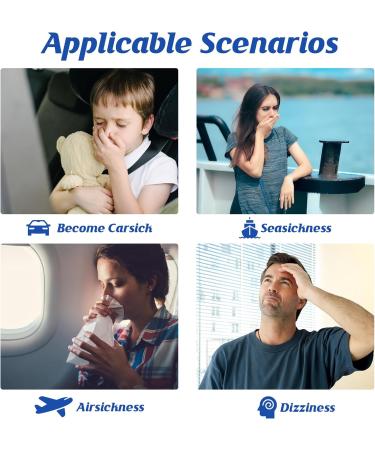 40PCS Natural Motion Sickness Patch - Long Lasting Relief for Nausea, Vomiting & Dizziness - Fast Acting Herb Treatment - No Side Effects - Ideal for Car, Boat, Cruise & Airplane - Buy Online on GoSupps.com