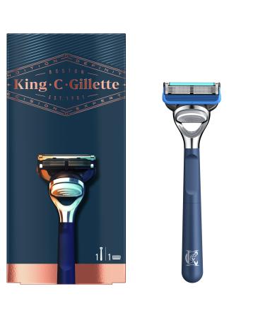 Gillette Men's Razor and Profiler Handle and Replacement with Integrated Precision Trimmer and Premium Handle 50 g