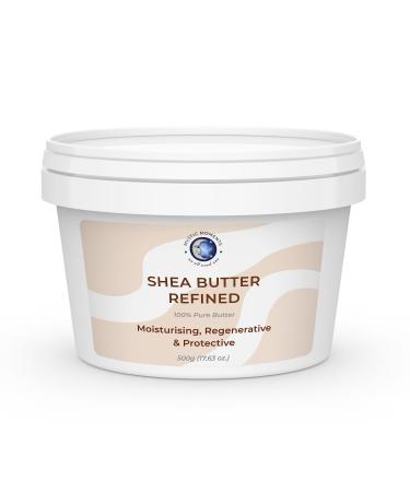 Mystic Moments | Cosmetic Butters | Shea Butter Refined 500g - Pure & Natural Cosmetic Butters Vegan GMO Free 17.6 Ounce (Pack of 1)