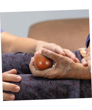 Beaupretty Health Ball - Handball Massage Balls for Adults | Swedish Massage Spheres | Creative Gift | 5.5x5.5cm Red - International Shipping Available - Buy Online on GoSupps.com