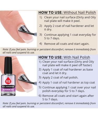 Excuse Me Nail Hardener 0.5 oz - Advanced Formula Strengthener for Nail Growth (Pack of 1) - Buy Online on GoSupps.com