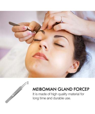 Mikikit Premium Stainless Steel Round Head Eyelid Massage Tweezers for Dry Eyes - Buy Online on GoSupps.com