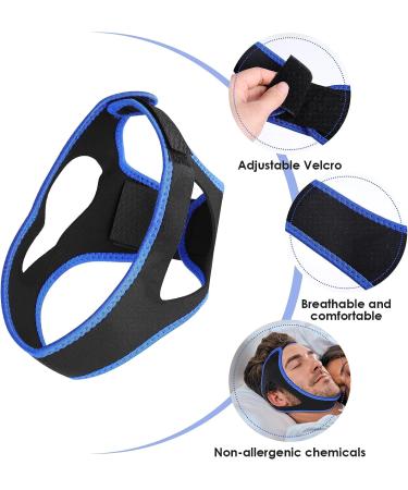 Adjustable Anti-Snoring Chin Strap for Better Sleep | Comfortable, Effective Snore Reduction Device for Men & Women - WLLHYF - Buy Online on GoSupps.com
