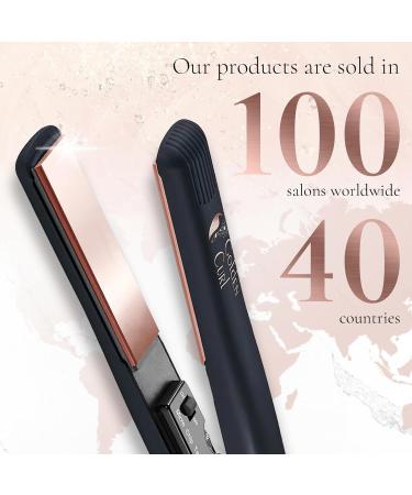 Lure & Smooth 2-in-1 Hair Straightener & Curling Iron - Rose Gold - 5 Years Worry-Free Use - Perfect for Stunning Hair Styles - Buy Online on GoSupps.com