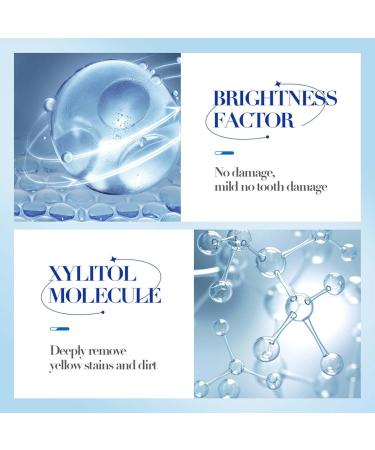 Teeth Whitening Toothpaste Foam 60ml | Bright White Teeth Mousse for Stain Removal - 1PC - Buy Online on GoSupps.com