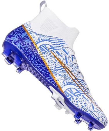 Sudorun Kids Football Boots - Indoor & Turf Shoes for Boys & Girls (36 EU) - AG FG TF Training Footwear - Buy Online on GoSupps.com