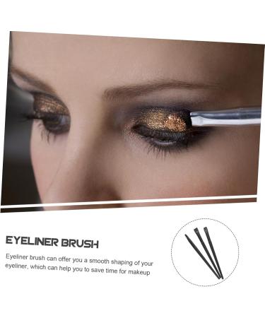 Healeved 15 Pcs Eyeliner Brush Eyebrow Brush Black Eyeliner Eyeliner Brush Female Artificial Fiber - Buy Online on GoSupps.com