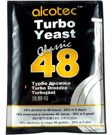 AlcoTec 10 x Turbo Yeast Classic - 48% Alcohol in Just 5 Days | Fast International Shipping - Buy Online on GoSupps.com