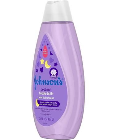 Johnson's Baby Bedtime Bubble Bath 13.6 Fl Oz - Pack of 3 | Hypoallergenic & Sulfate-Free with NaturalCalm Aromas - Buy Online on GoSupps.com