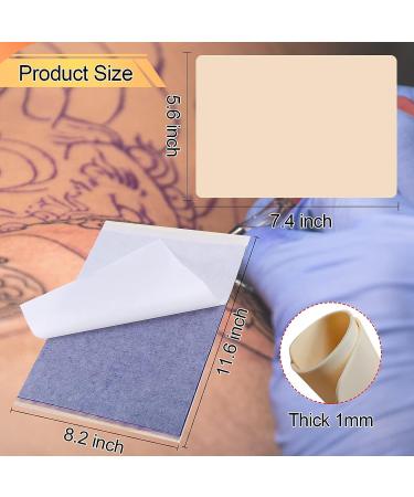 Tattoo Practice Skins & Transfer Paper Kit | 30PCS Fake Skins & Tracing Paper Set - Tattoo Supplies - Buy Online on GoSupps.com