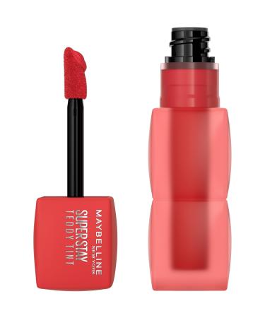 Maybelline New York - Teddy Tint Lip Blush - Matte Effect - Long-lasting hold - Color: Coquettish (30) - Capacity: 5 ml