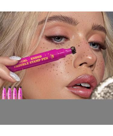 Dot Creation Pen for Face 2.8ml Waterproof Sweatproof Double-Ended Face Dot Stamp Pen for Daily Women's Makeup - Buy Online on GoSupps.com