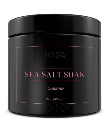 Mineral Sea Salt Soak - Gardenia 16oz (453gr)