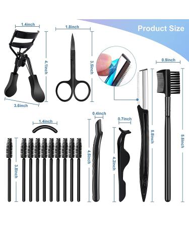 MAGEFY Faux Mink Eyelashes 30 Pairs | Natural to Dramatic Volume False Lashes | 3D Pack with Eyebrow Grooming Kit - Buy Online on GoSupps.com