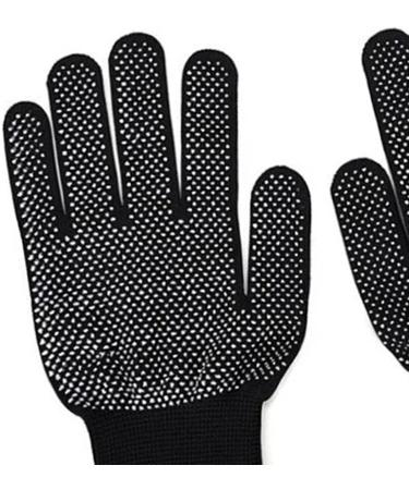 1 Pair Heat Resistant Gloves for Hair Styling Curling Iron Heat Proof Gloves Mitts for Hair Tools - Buy Online on GoSupps.com