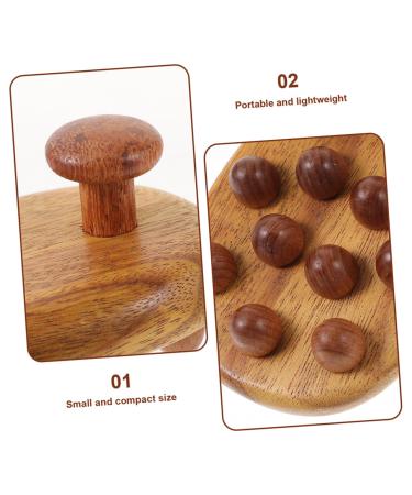 Beaupretty 2-Piece Natural Wood Massage Brush Set - Multi-Purpose Comb & Scalp Massager for Hair Care - Buy Online on GoSupps.com