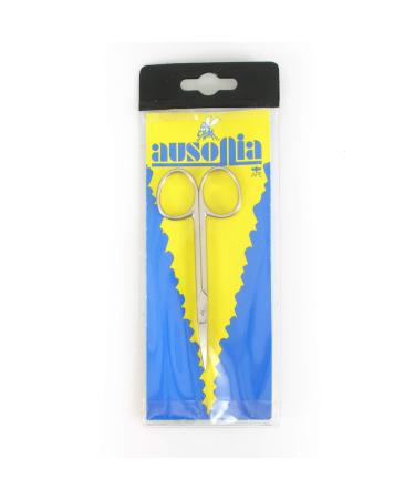 Ausonia - Manicure Scissors Straight Shank Hexagonal Curved 4"
