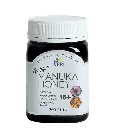 PRI Manuka Honey, MGO 150+ New Zealand Raw Monofloral Manuka Honey, 500g