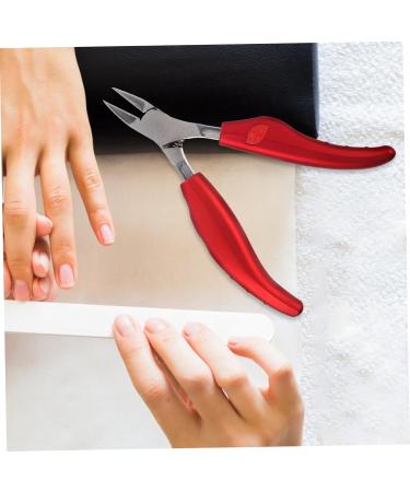 minkissy Hawk Mouth Pliers Dead Skin Clipper Cuticle Manicure Nail Tool Cuticle Scissor Manicure Pedicure Nail Scissors Handle Rubber and Plastic Cosmetic - Buy Online on GoSupps.com