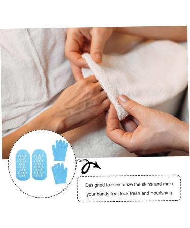 Housoutil Moisturizing Heel Socks Cracked Skin Socks Gel Heel Sleeves Gel Socks Womens High Heel Shoes Cracked Skin Gloves Moisturizing Socks Skin Care Gloves Dry Skin Gloves Spa - Buy Online on GoSupps.com