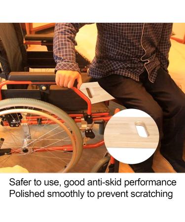 Wood Transfer Board Disabled Transfer Board Smoothly Grip Hole Smoothly Appearance Good Anti skid Performance for the Disabled for the Sick for the Elderly - Buy Online on GoSupps.com