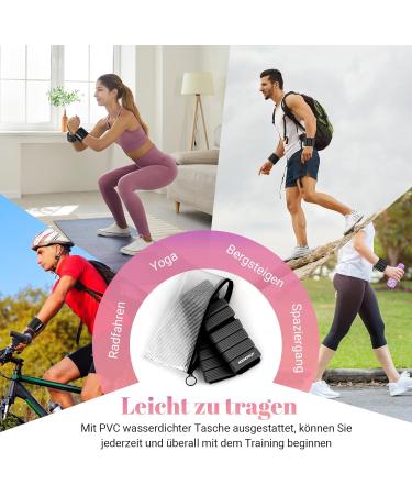 Mand Joint Weights Ankle Weight Set 2 Series (0.5 kg Each) | Portable Cuff for Pilates Yoga Walking & Aerobics Ideal for Physiotherapy - Buy Online on GoSupps.com