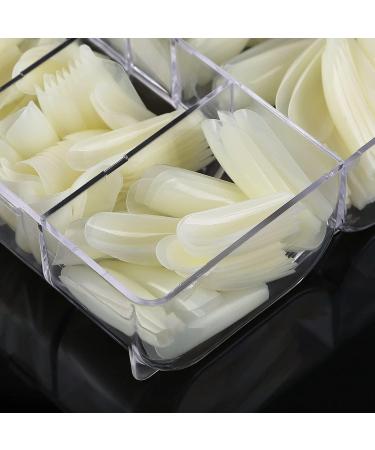 Vogely 500Pc Coffin Nails Nail Tips Full Cover Manicure Design Acrylic Nails for Women (Trapezoid) - Buy Online on GoSupps.com