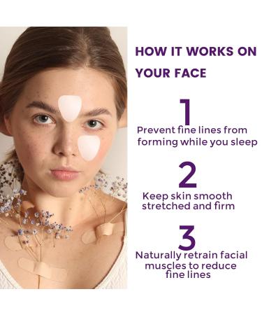 Gowinsee Face Wrinkle Patches 180Pcs - Overnight Anti-Wrinkle Treatment for Fine Lines & Forehead - Train Facial Muscles for Smoother Skin | 180 Count - Buy Online on GoSupps.com