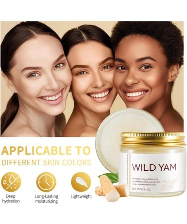 Wild Yam Cream Wild Yam Root Cream Wild Yam Cream Organic for Balance Organic Balancing Yam Cream for Women Body Cream Skin Moisturizer Hydrating & Anti Aging Face Cream for All Skin Types - Buy Online on GoSupps.com