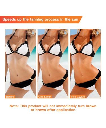 Luxury Intensive Tanning Gel - Natural Brown Tanning Accelerator for Outdoor Sun & Sunbeds | 150ml - Buy Online on GoSupps.com