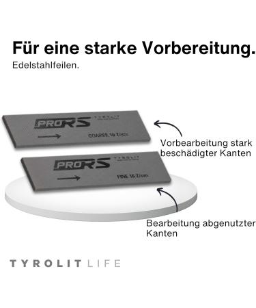 Tyrolite Life All-in-One Ski & Snowboard Edge Grinder Set - 10-Part Premium Kit with 87 Stainless Steel Angle & Files for Perfect Edge Tuning - Buy Online on GoSupps.com