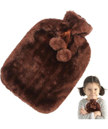 Buy Kot-au 2L Hot Water Bag with Fluffy Cover - Rubber Hot Water Warmer for Pain Relief & Comfortable Hot Compresses | Perfect Birthday & Festival Gifts - Buy Online on GoSupps.com