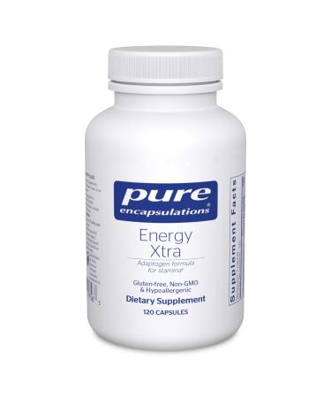 Pure Encapsulations Energy Xtra | Adaptogen Formula for Stamina* | 120 Capsules 120 Count (Pack of 1)