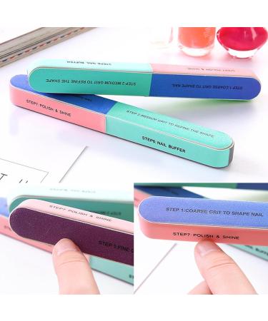 Bloc de tampon ongles - Finition Sbloock De Naail Professional | Polissage Naiil Avec Grain Fine Pon age De P dicure Manucure Et Usage La Maison De Salon - Buy Online on GoSupps.com