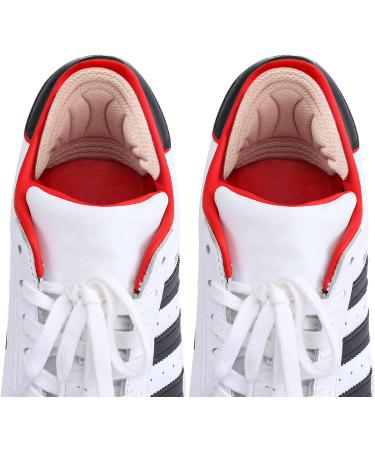 Adhesive Heel Cushion Pads & Grips Inserts - 6PCS Beige | Reusable Liners for Loose Shoes & Boots - Improve Fit for Women & Men - Buy Online on GoSupps.com