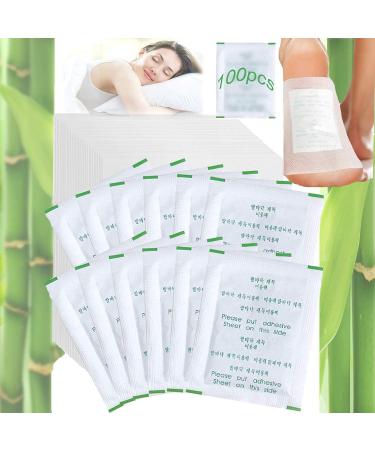 Detox Foot Pads - 100 PCs Detoxification Plaster for Pain Relief & Health Care - Remove Toxins with Green Foot Care Pads - Buy Online on GoSupps.com