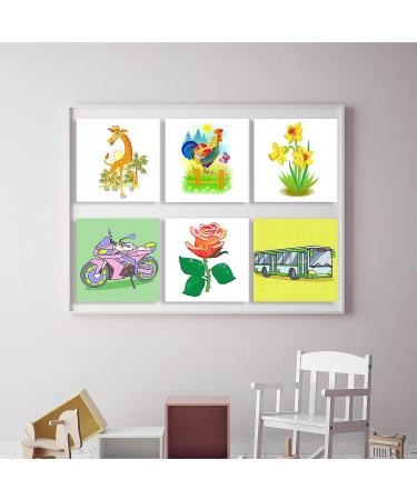 12 Pack Pre-Drawn 4x4 Canvas Set for Kids Painting - Back to School Party Favor - Buy Online on GoSupps.com